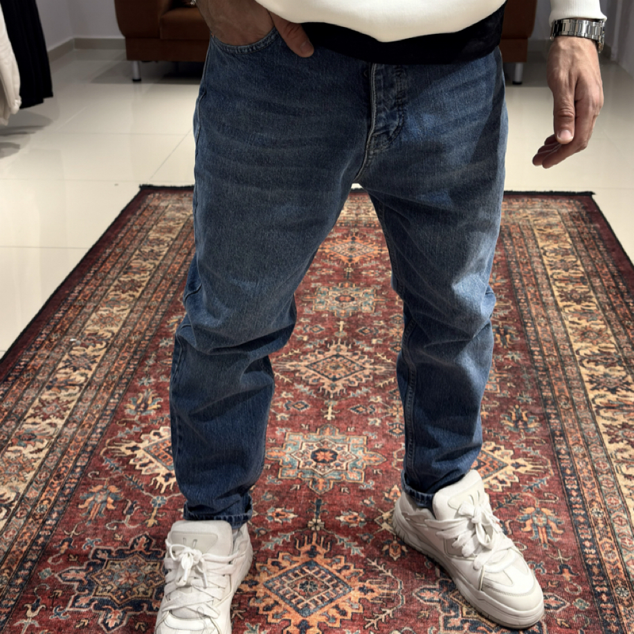Taşlamalı Boyfriend Jean