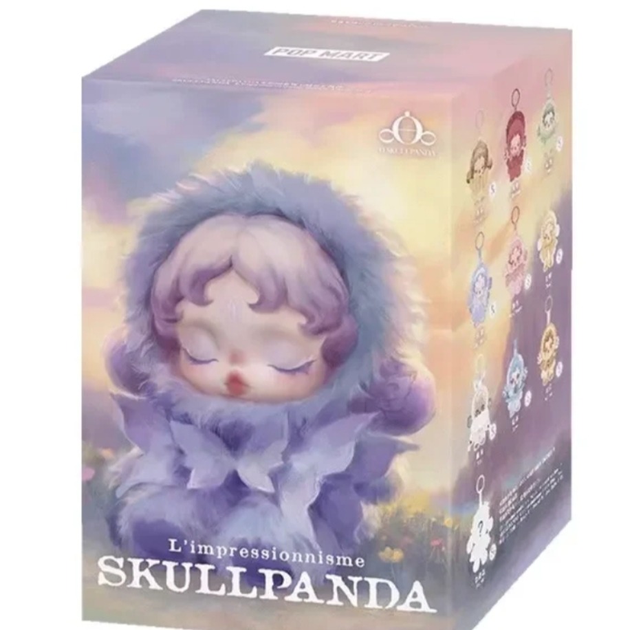 SKULL PANDA L’impressionnisme 4体まとめ売り FUNCY POP MART SKULLPANDA L'impressionnisme Series Plush Blind Box