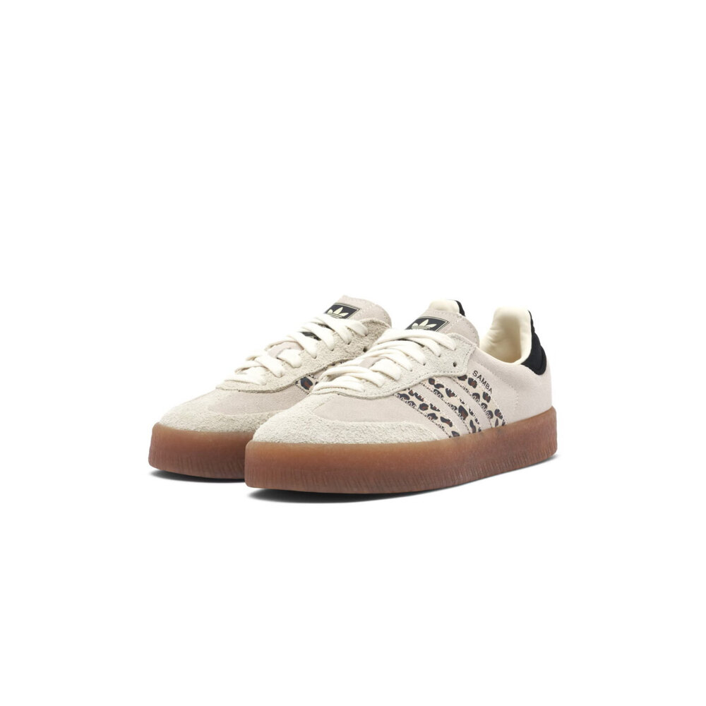 ADIDAS SAMBAE LEOPARD OFF WHITE 