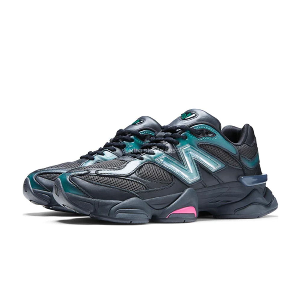New Balance 9060 Mowalola Burglarwear Black Teal Pink