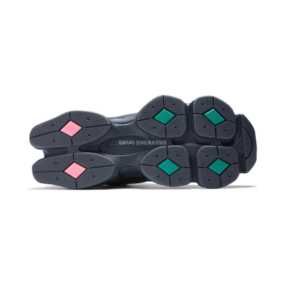 New Balance 9060 Mowalola Burglarwear Black Teal Pink