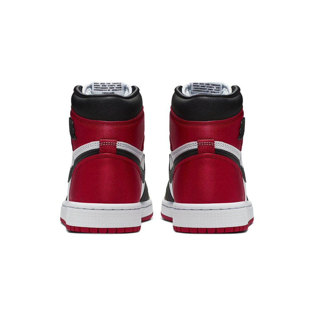 Nike Air Jordan 1 High Satin Black Toe