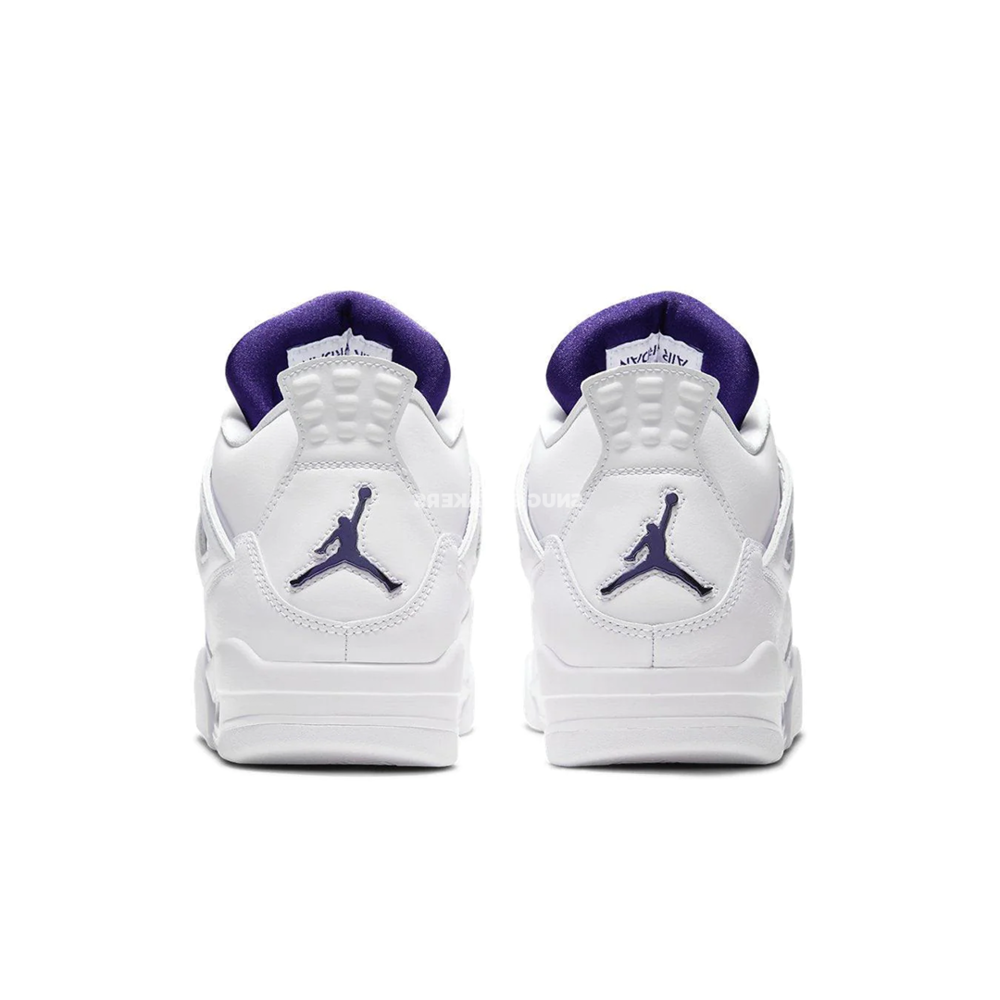  Nike Air Jordan Retro 4 Metallic Purple