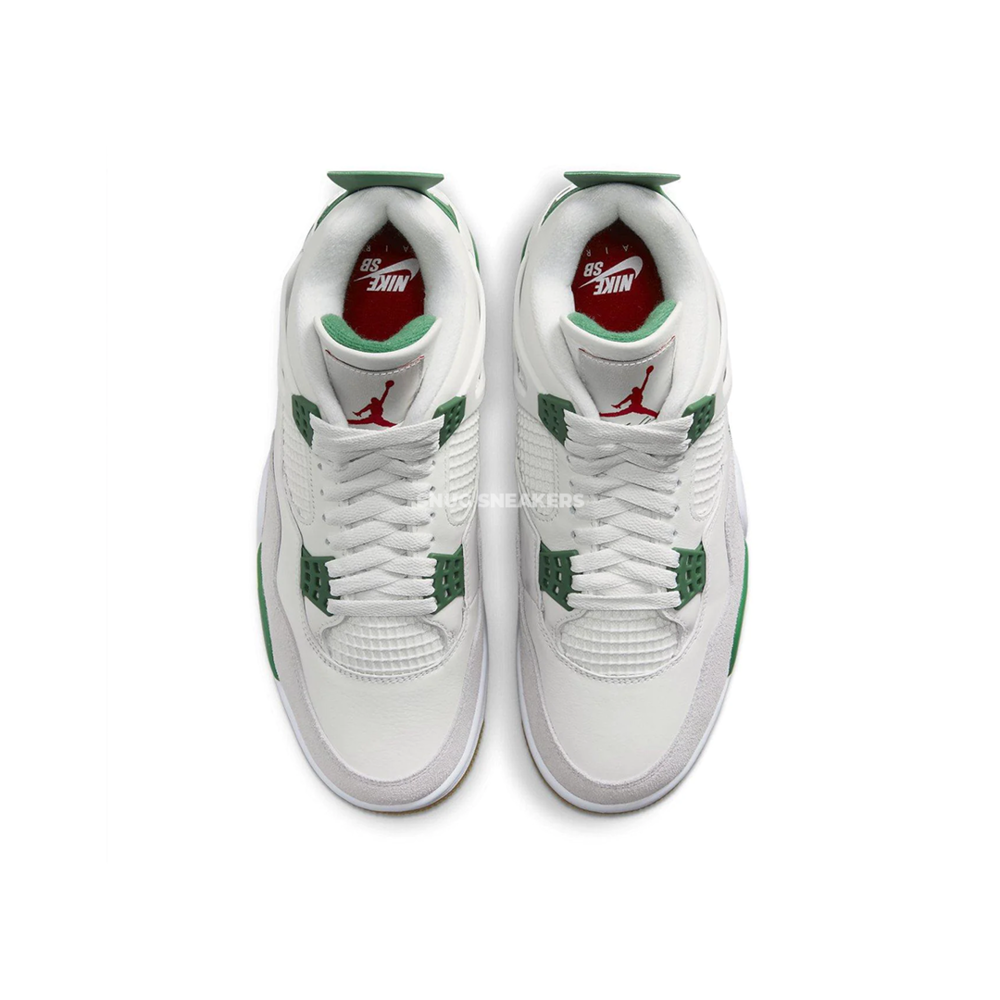 Nike Air Jordan Retro 4 Pine Green