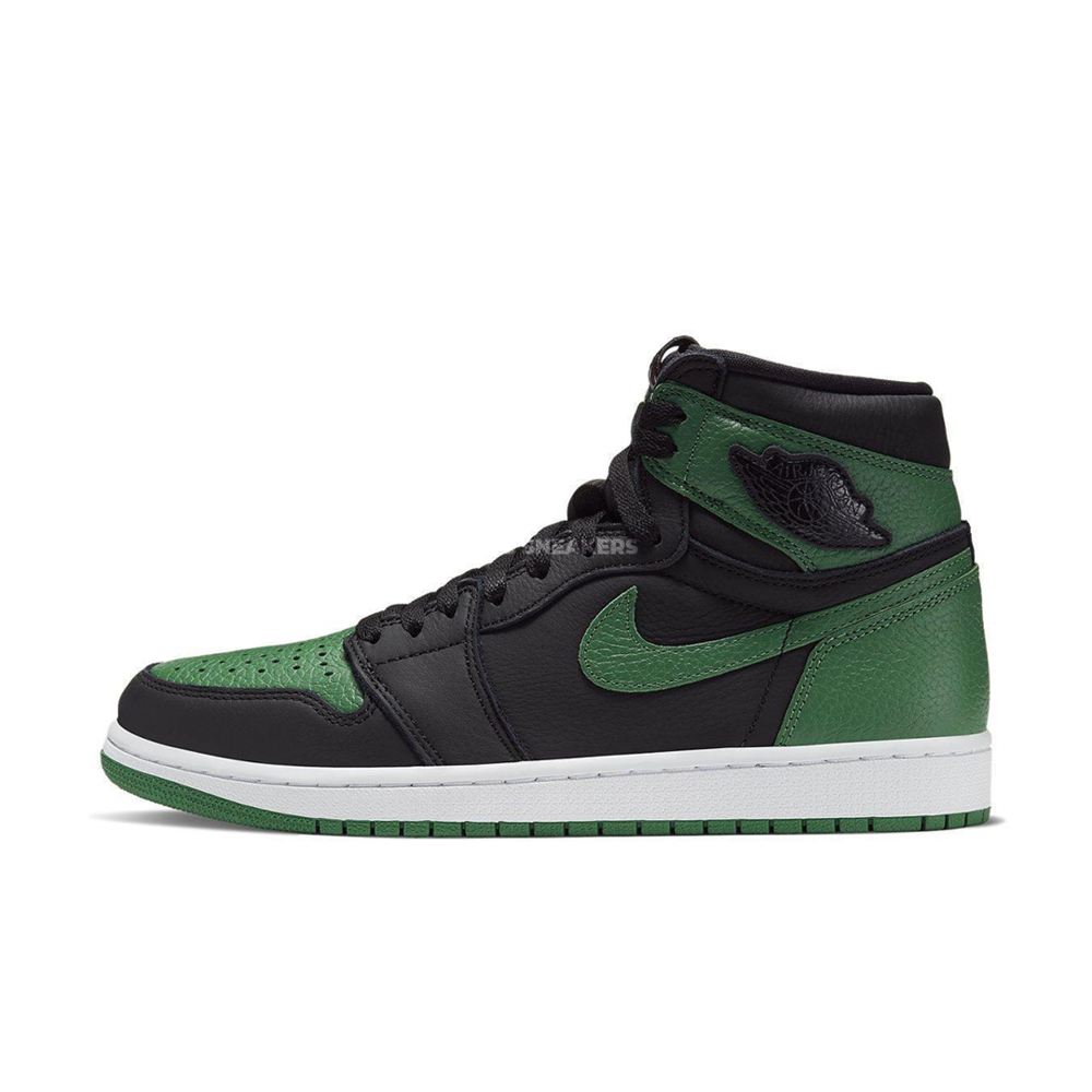 Nike Air Jordan 1 High Pine Green Black