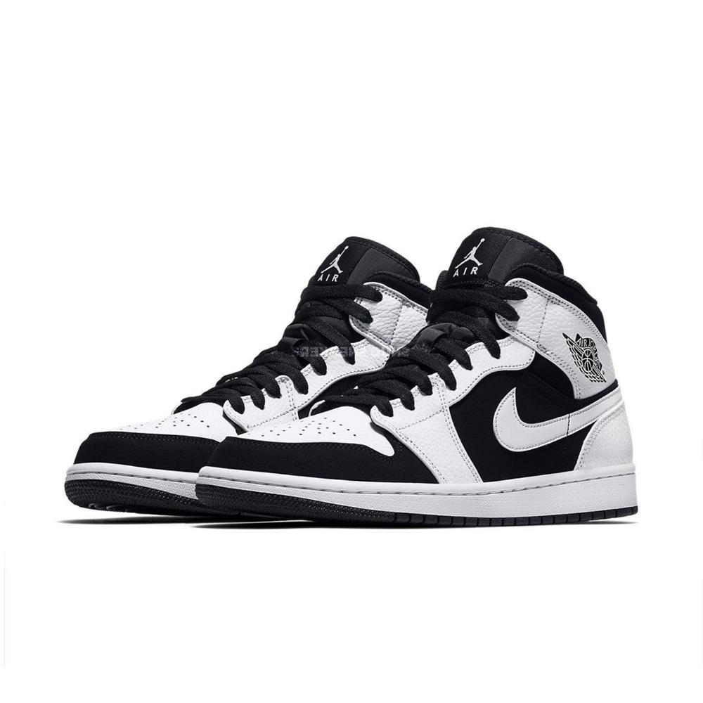 Nike Air Jordan 1 Mid White Black