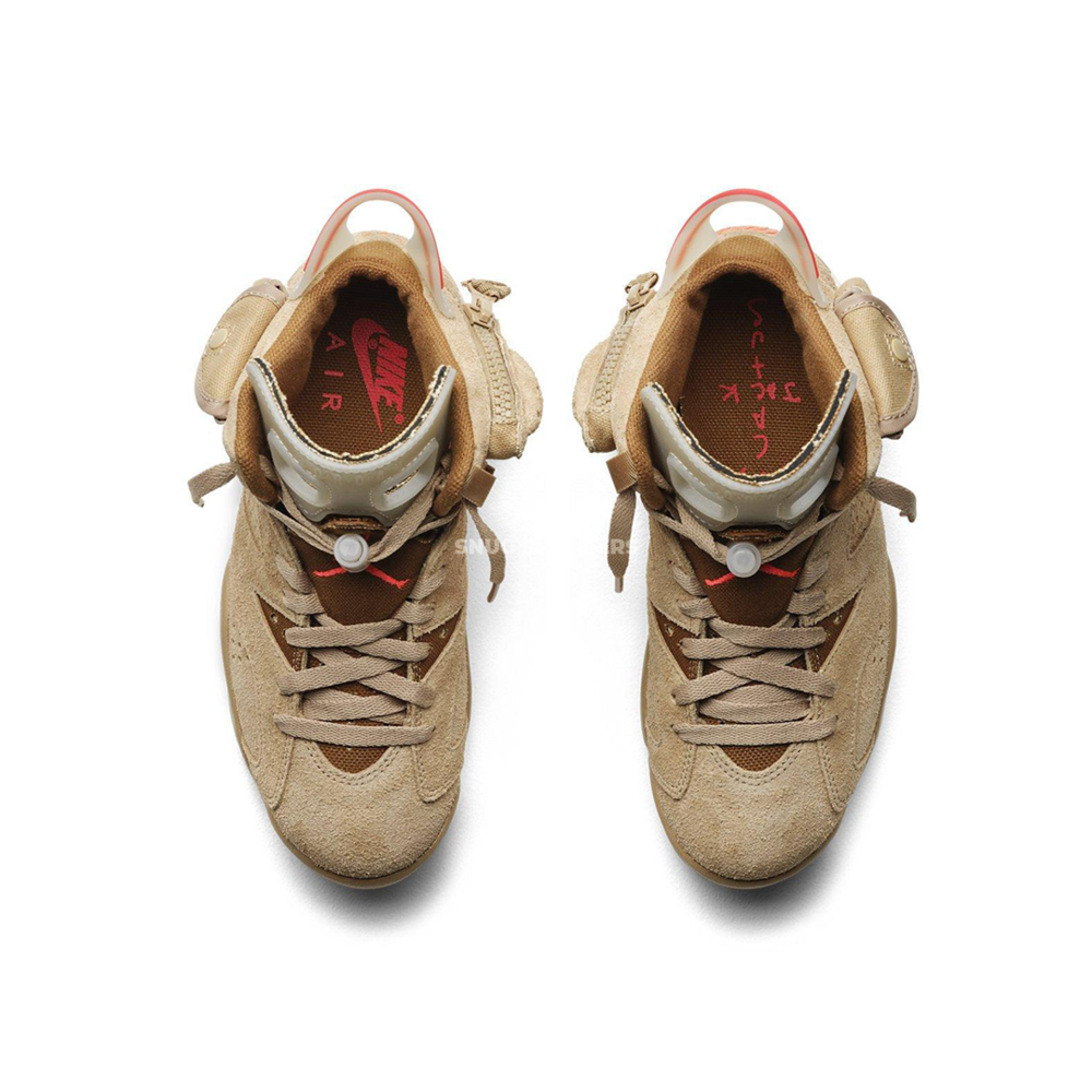  Nike Air Jordan 6 X Travis Scott British Khaki