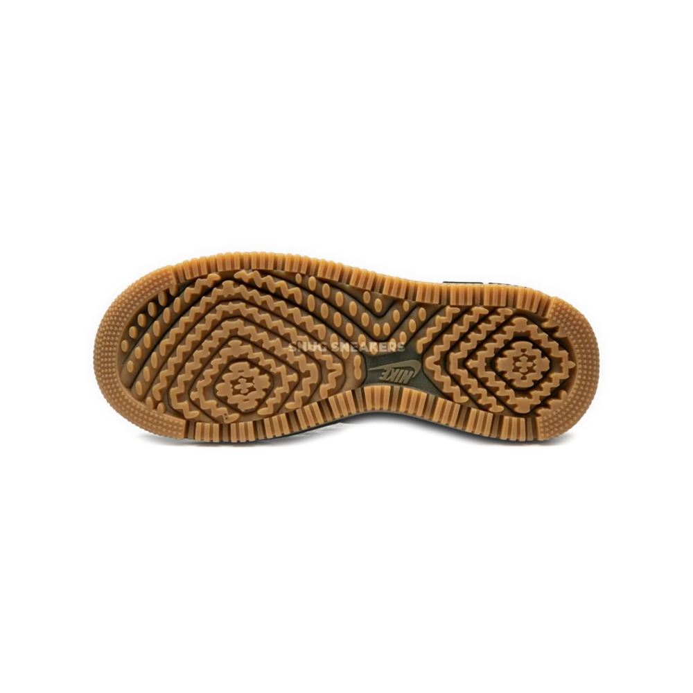 Nike Air Force 1 Low Luxe Black Gum