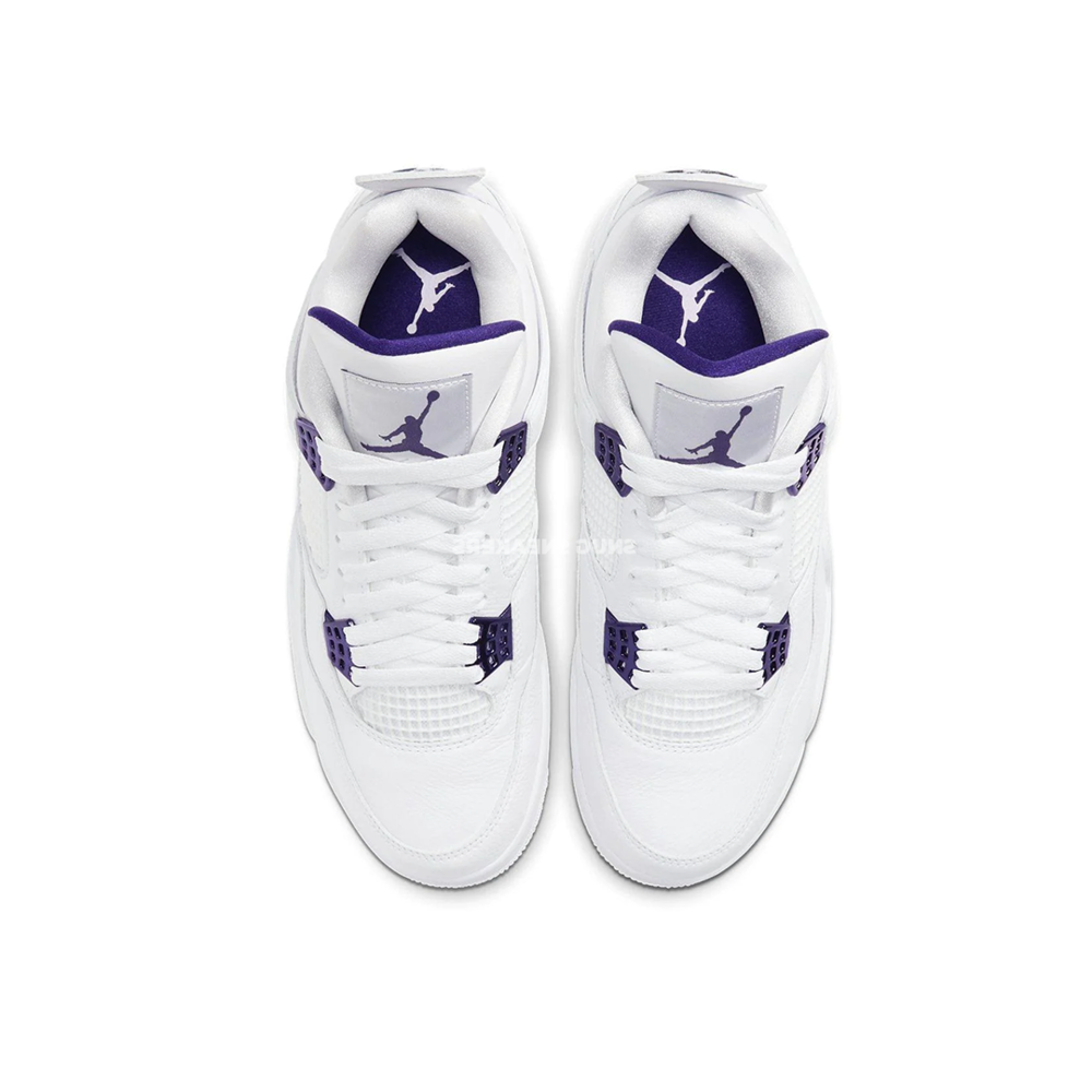  Nike Air Jordan Retro 4 Metallic Purple