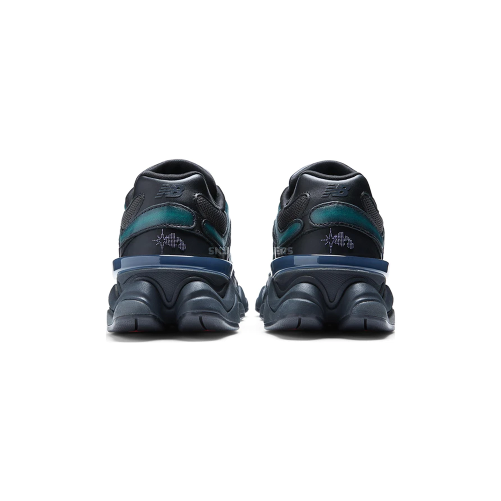 New Balance 9060 Mowalola Burglarwear Black Teal Pink