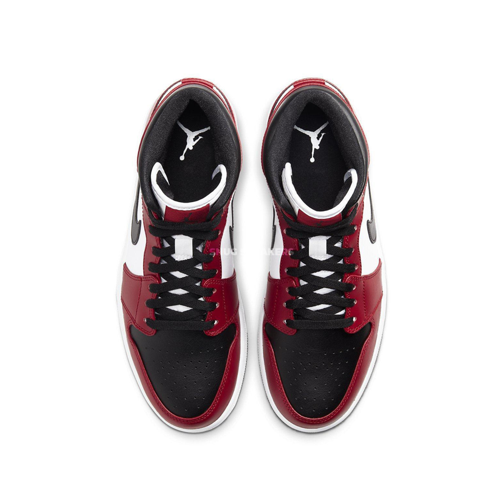 Jordan 1 Mid Chicago Toe