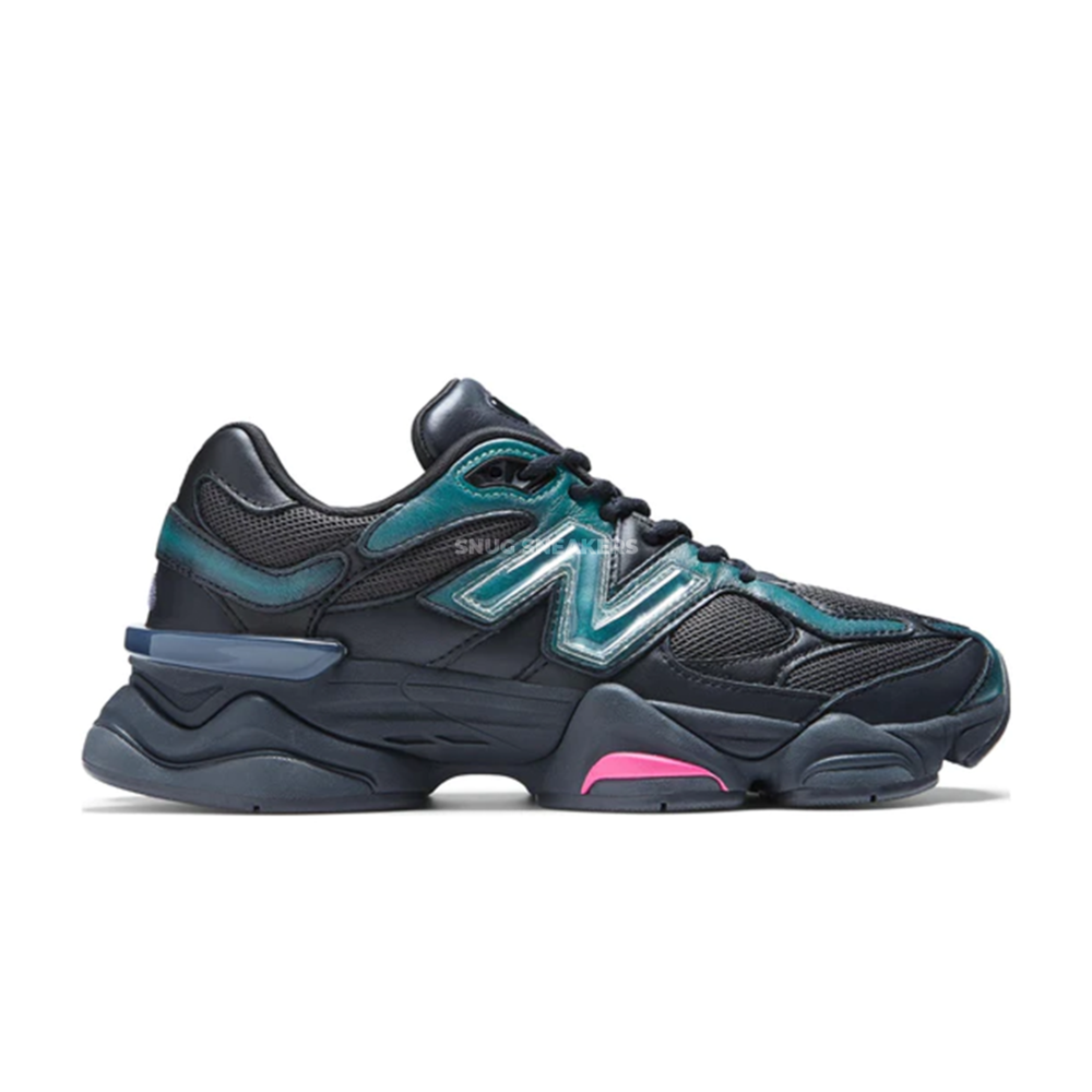 New Balance 9060 Mowalola Burglarwear Black Teal Pink