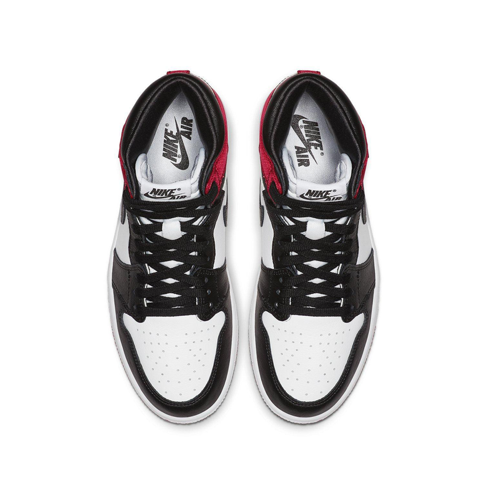 Nike Air Jordan 1 High Satin Black Toe