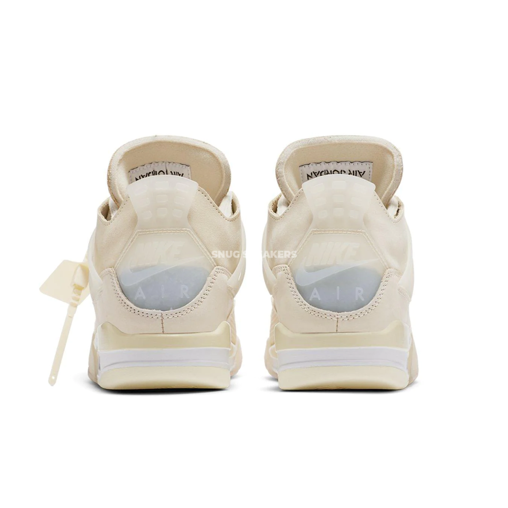 Nike Air Jordan Retro 4 X Off White Sail