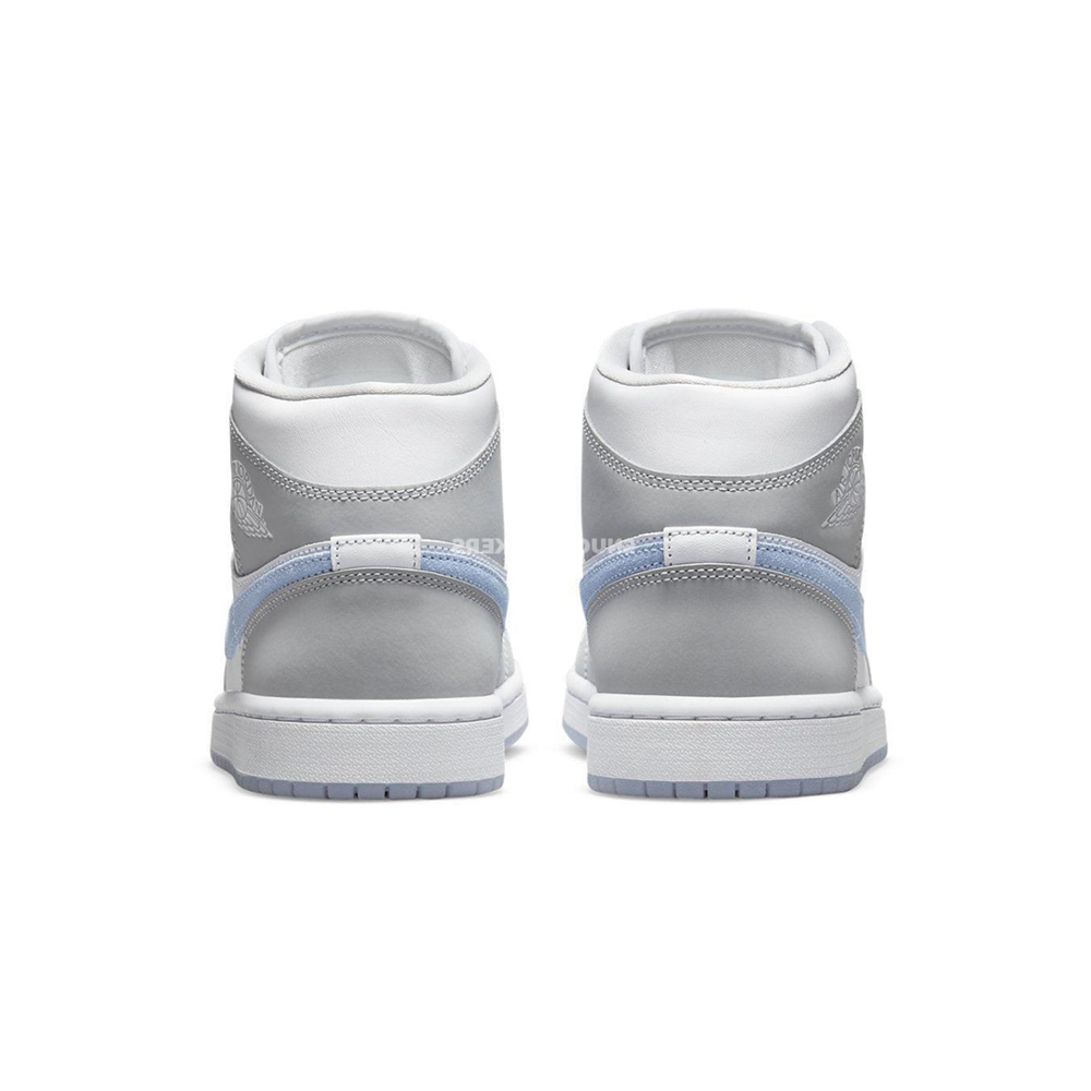 Nike Air Jordan 1 Mid Wolf Grey Aluminum