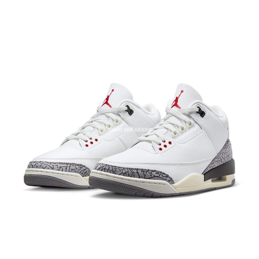  Nike Air Jordan 3 White Cement