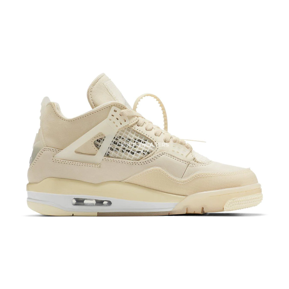 Nike Air Jordan Retro 4 X Off White Sail