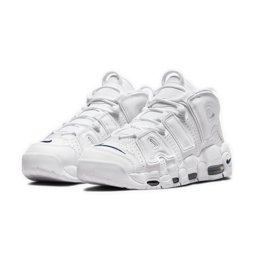 Nike Air More Uptempo 96 White White Midnight Navy