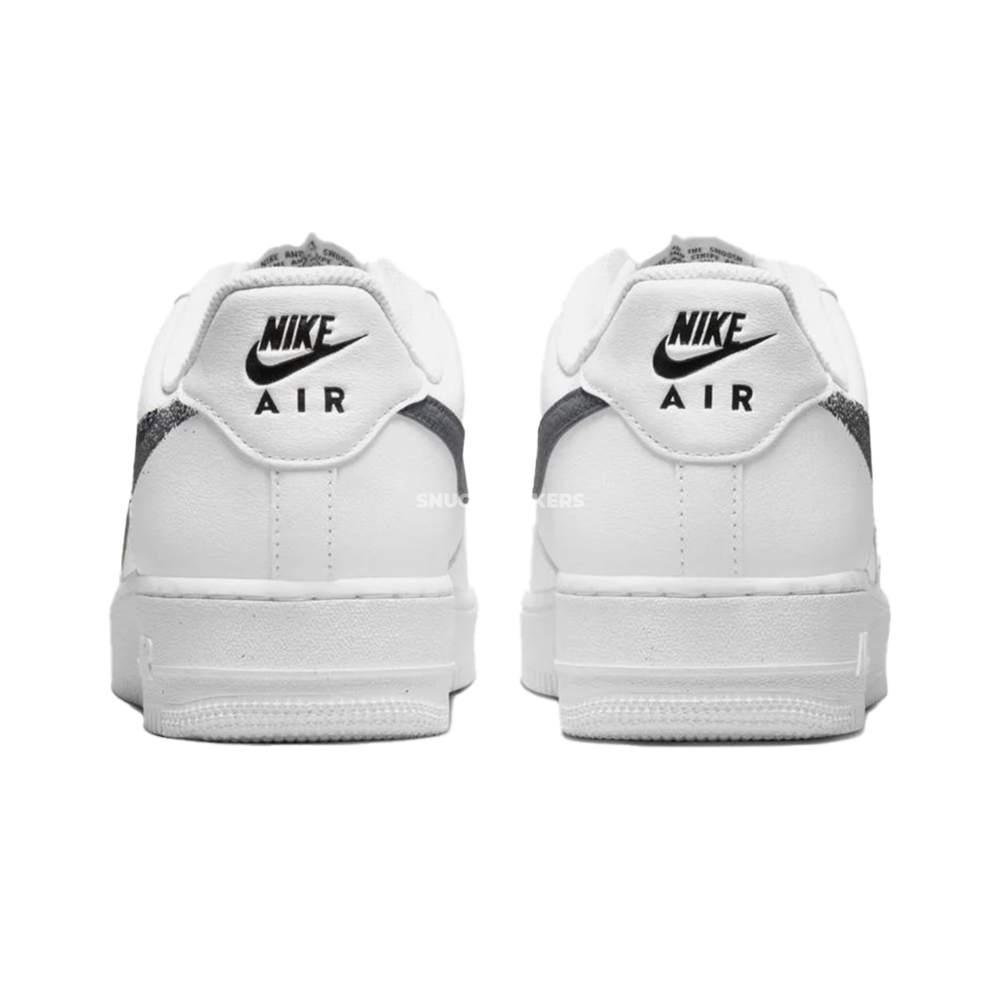 Nike Air Force 1 Low '07 Spray Paint Swoosh White Black Grey