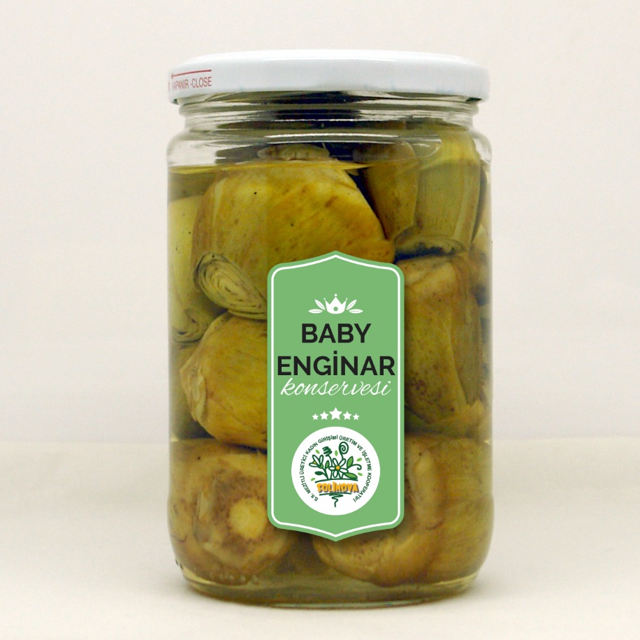 Baby Enginar Konservesi 660 cc