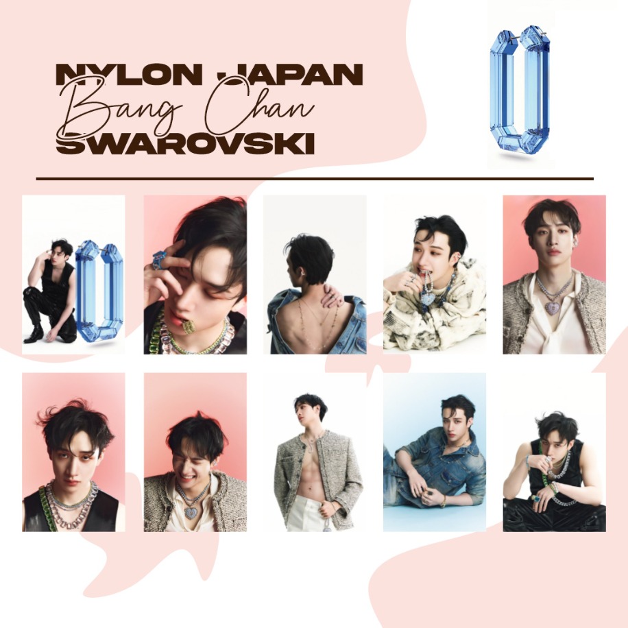 Bang Chan グッズセット Bang Chan NYLON JAPAN X SWAROVSKI Pc Set | Sorachiya