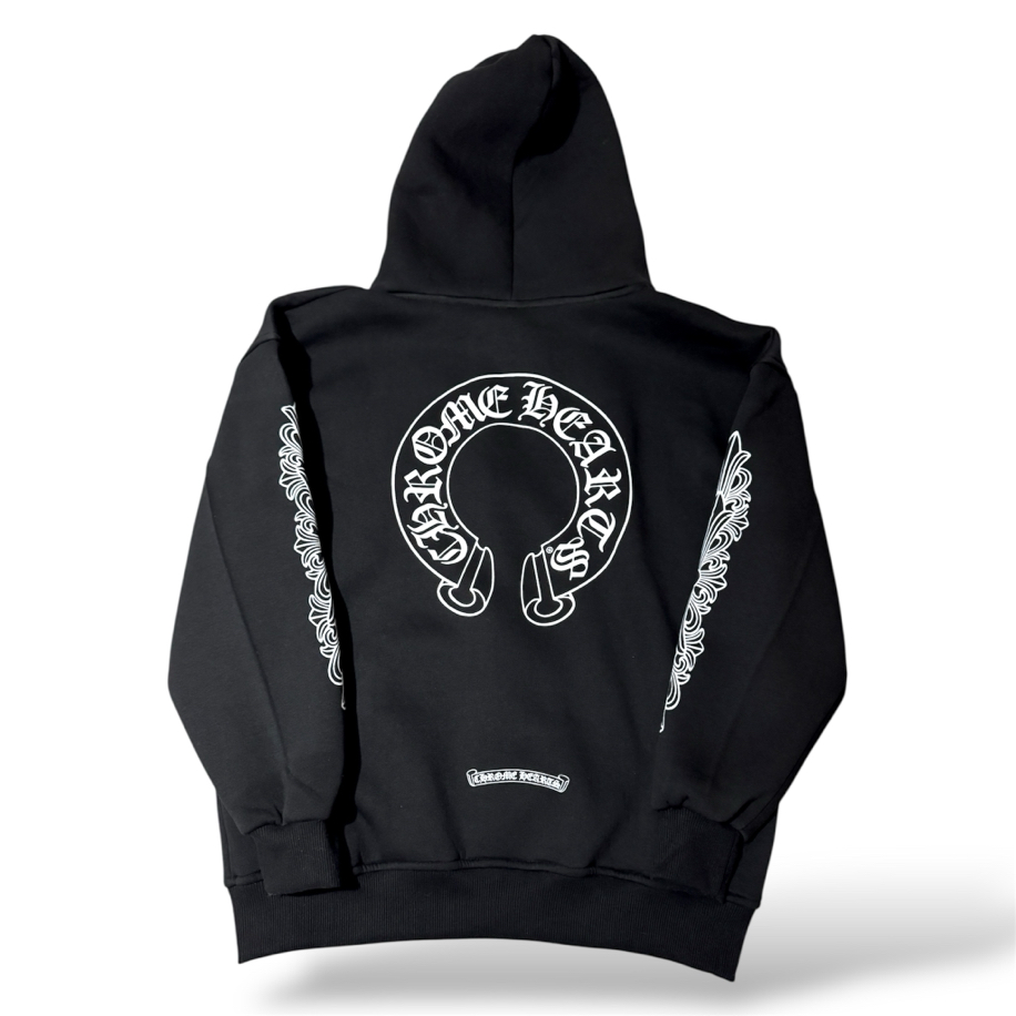 Chrome Hearts Flare Zip-Up Hoodie | SPLITOUT