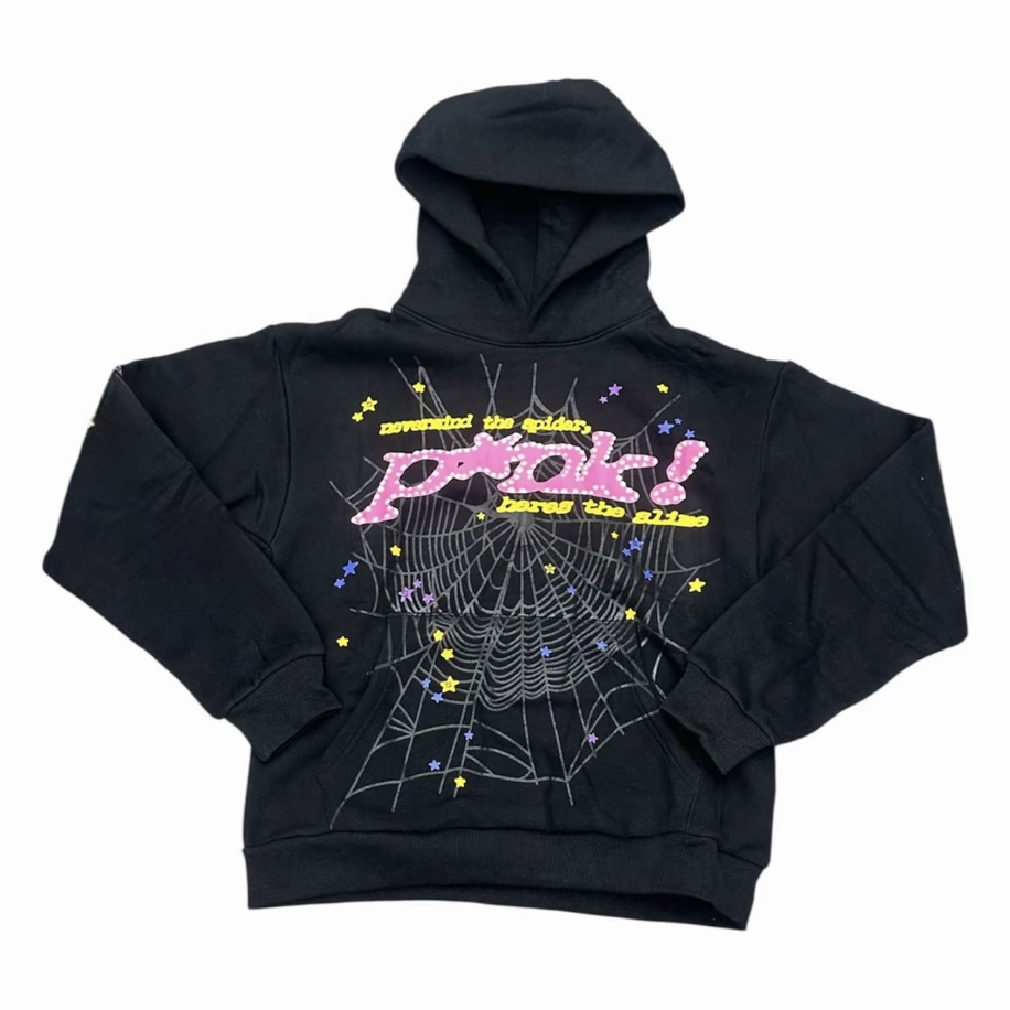 Sp5der P*nk Hoodie | SPLITOUT