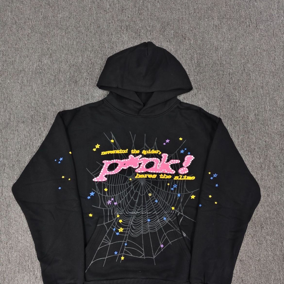 Sp5der P*nk Hoodie | SPLITOUT