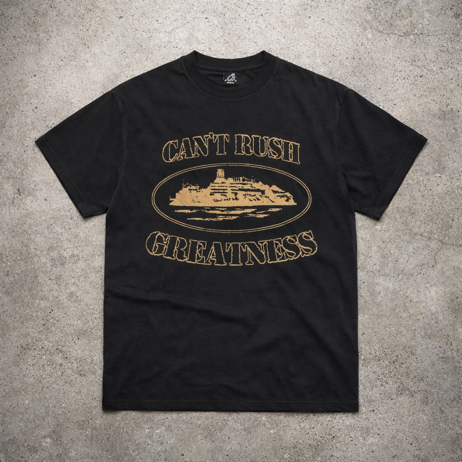 Corteiz Can't Rush Greatness Tee | SPLITOUT