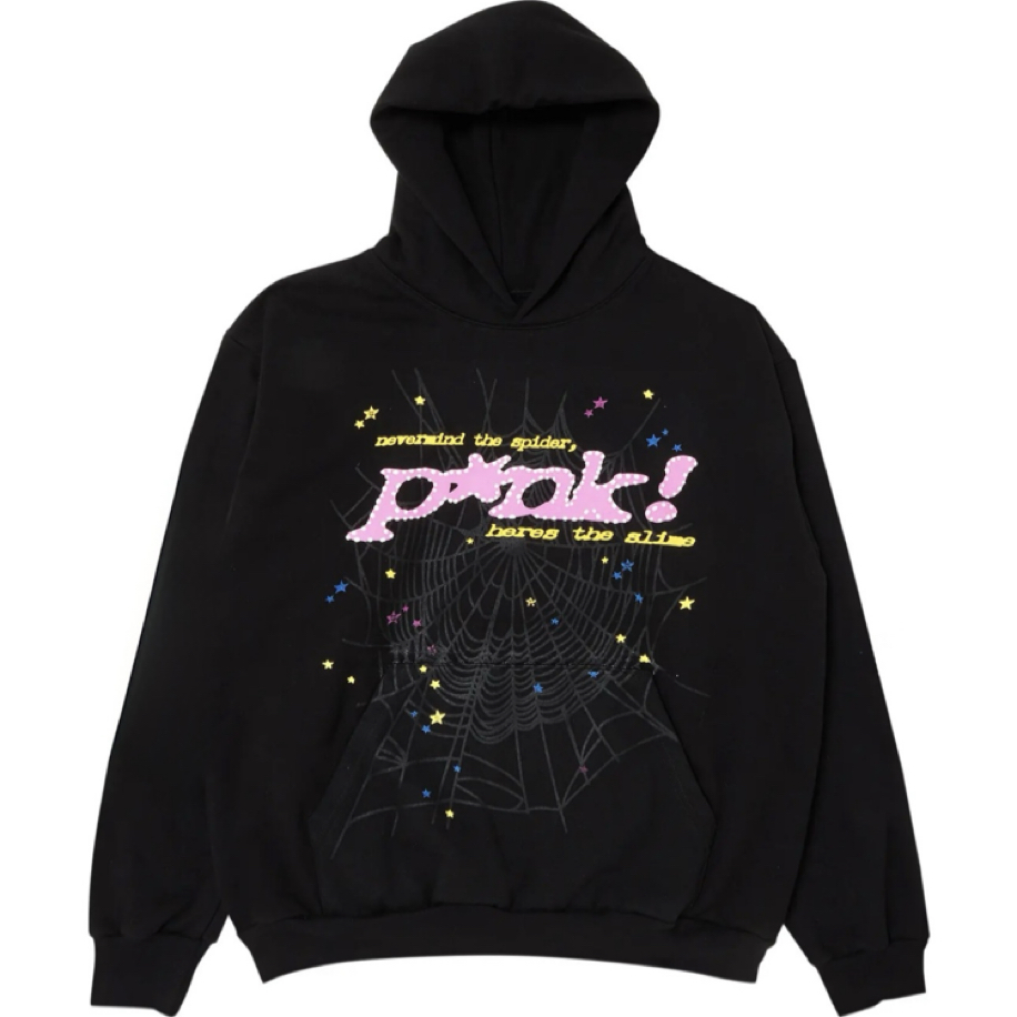 Sp5der P*nk Hoodie | SPLITOUT