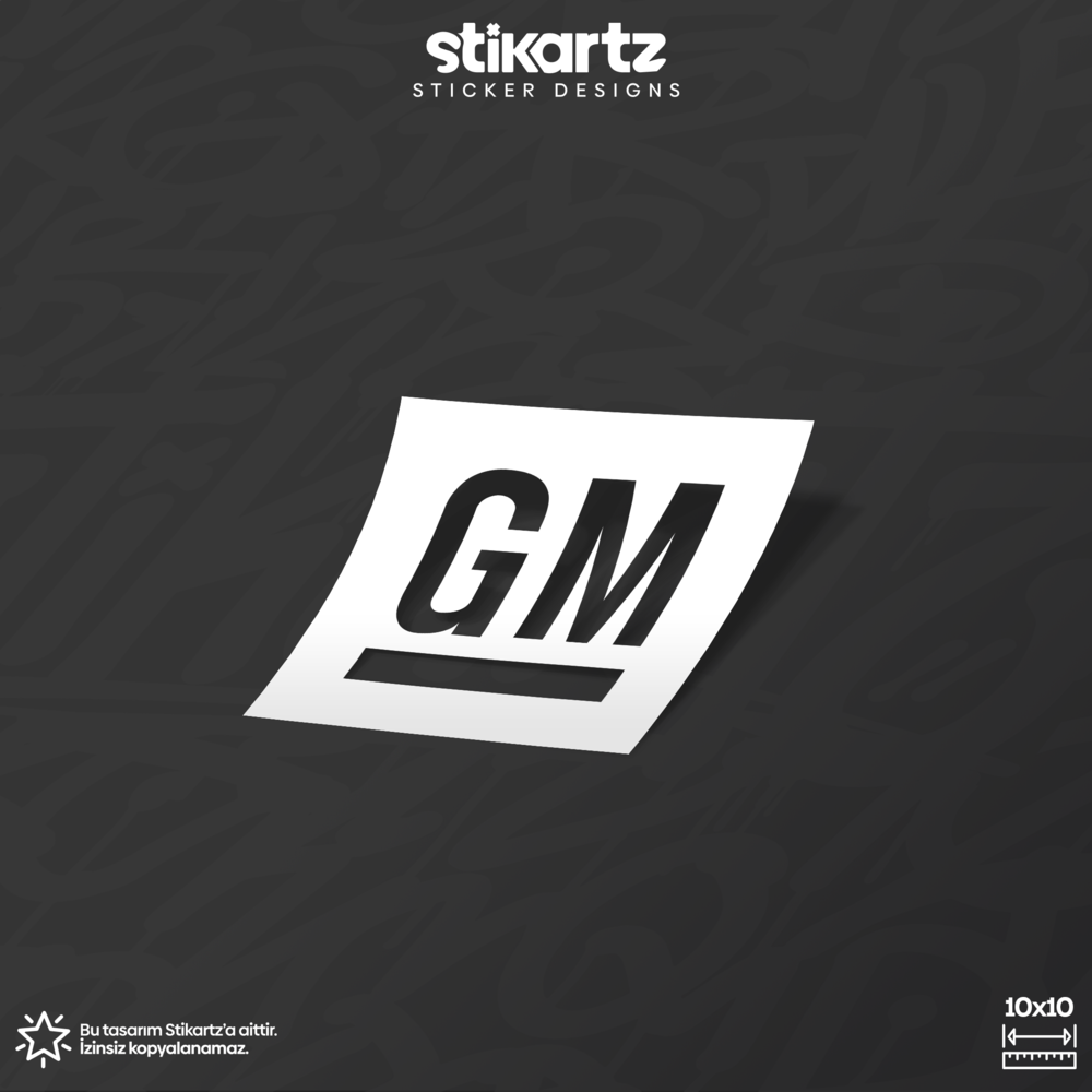 General Motors | GM Sticker | Stikartz