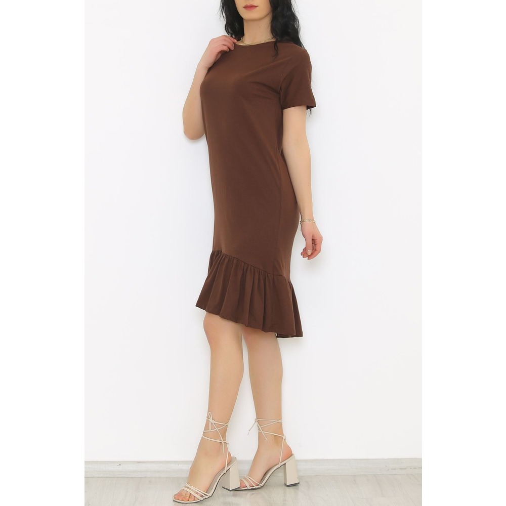 Süprem Elbise Kahve - 3486.105