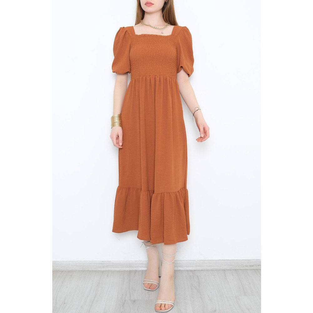 Gipeli Ayrobin Elbise Taba - 52511.1234