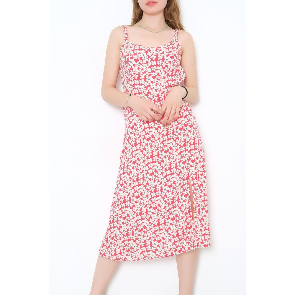 Askılı Elbise Koyupembe - 366.1234
