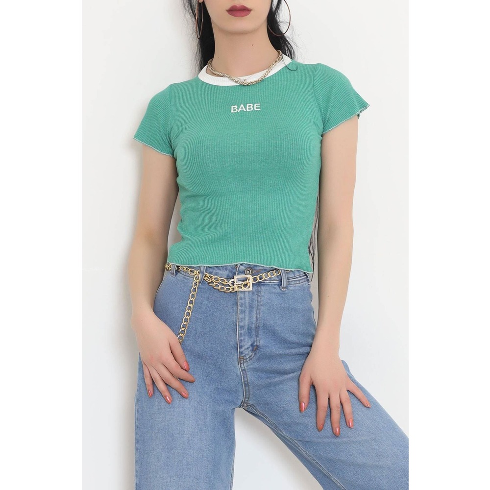 Babe Nakışlı Bluz Benetton - 11009.1567