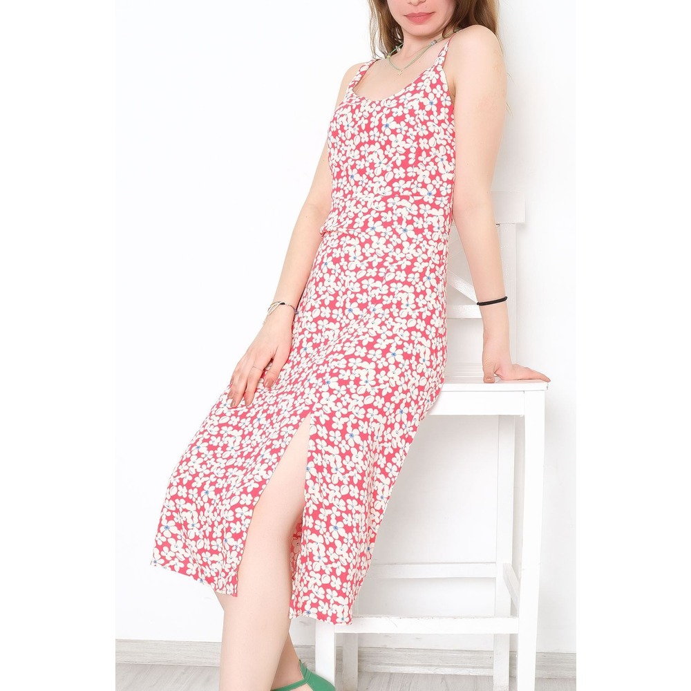 Askılı Elbise Koyupembe - 366.1234