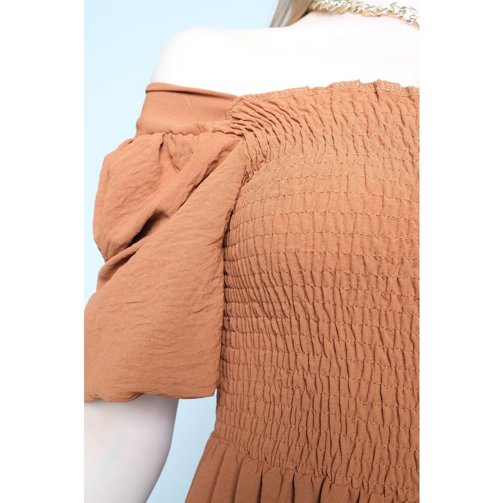 Gipeli Ayrobin Elbise Taba - 52511.1234