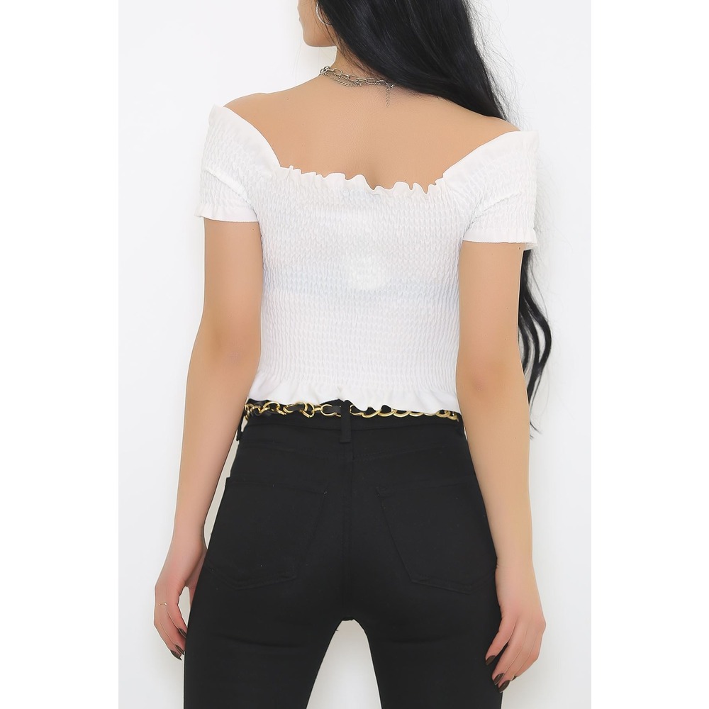 Gipe Bluz Beyaz - 5223.1234