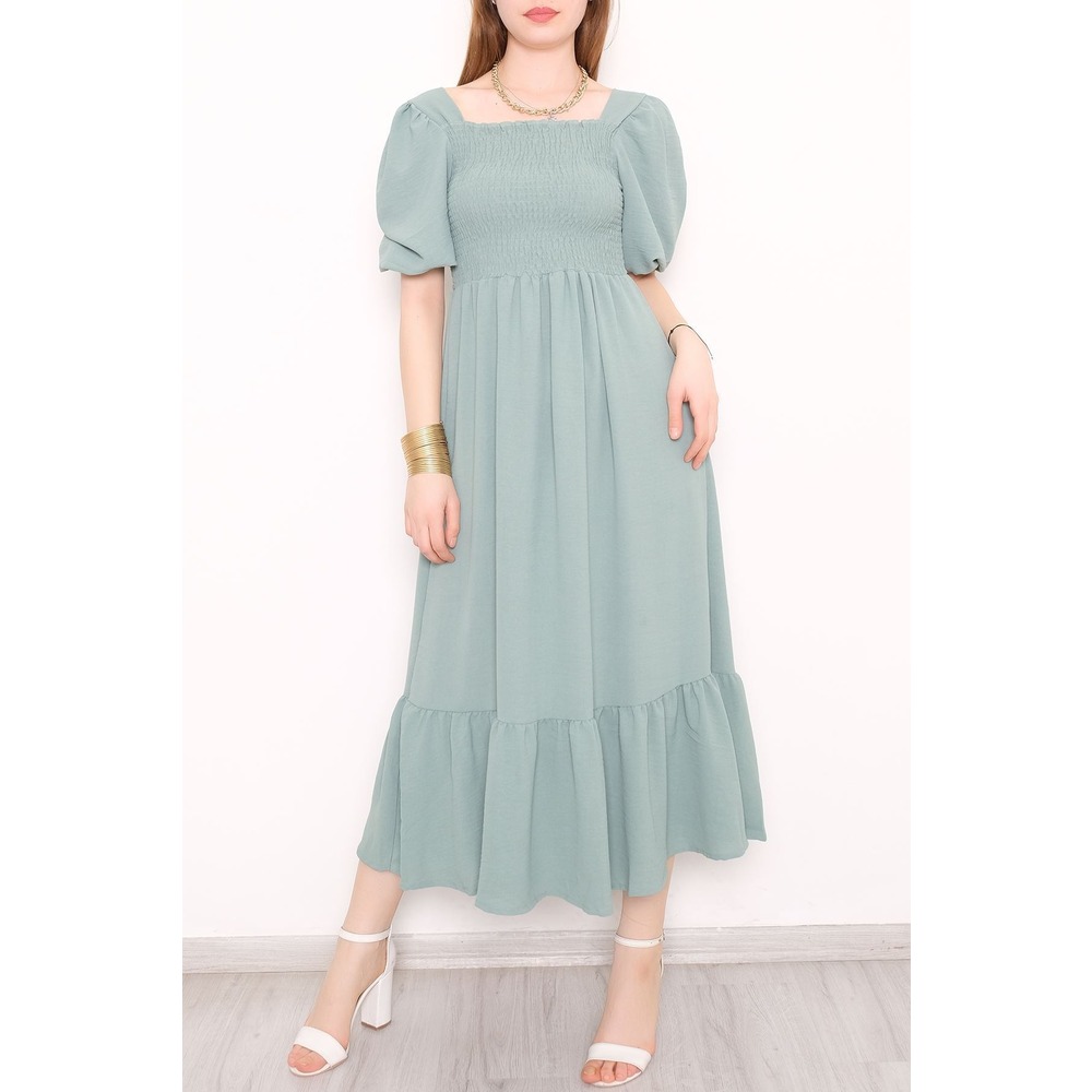Gipeli Ayrobin Elbise Mint - 52511.1234