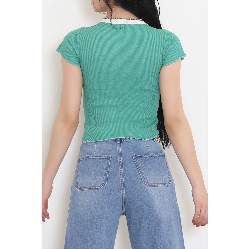 Babe Nakışlı Bluz Benetton - 11009.1567