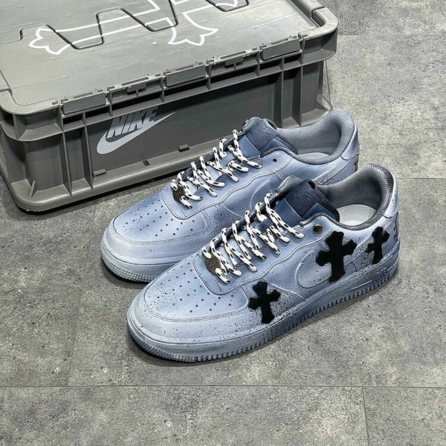 Chrome Hearts x Nike Air Force 1 Sneaker | STYLEMENLUXURY