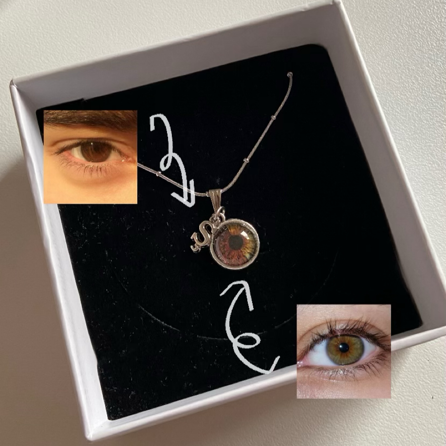 Kişiye Özel İris Kolye (Çift) | Suvéliss Gift