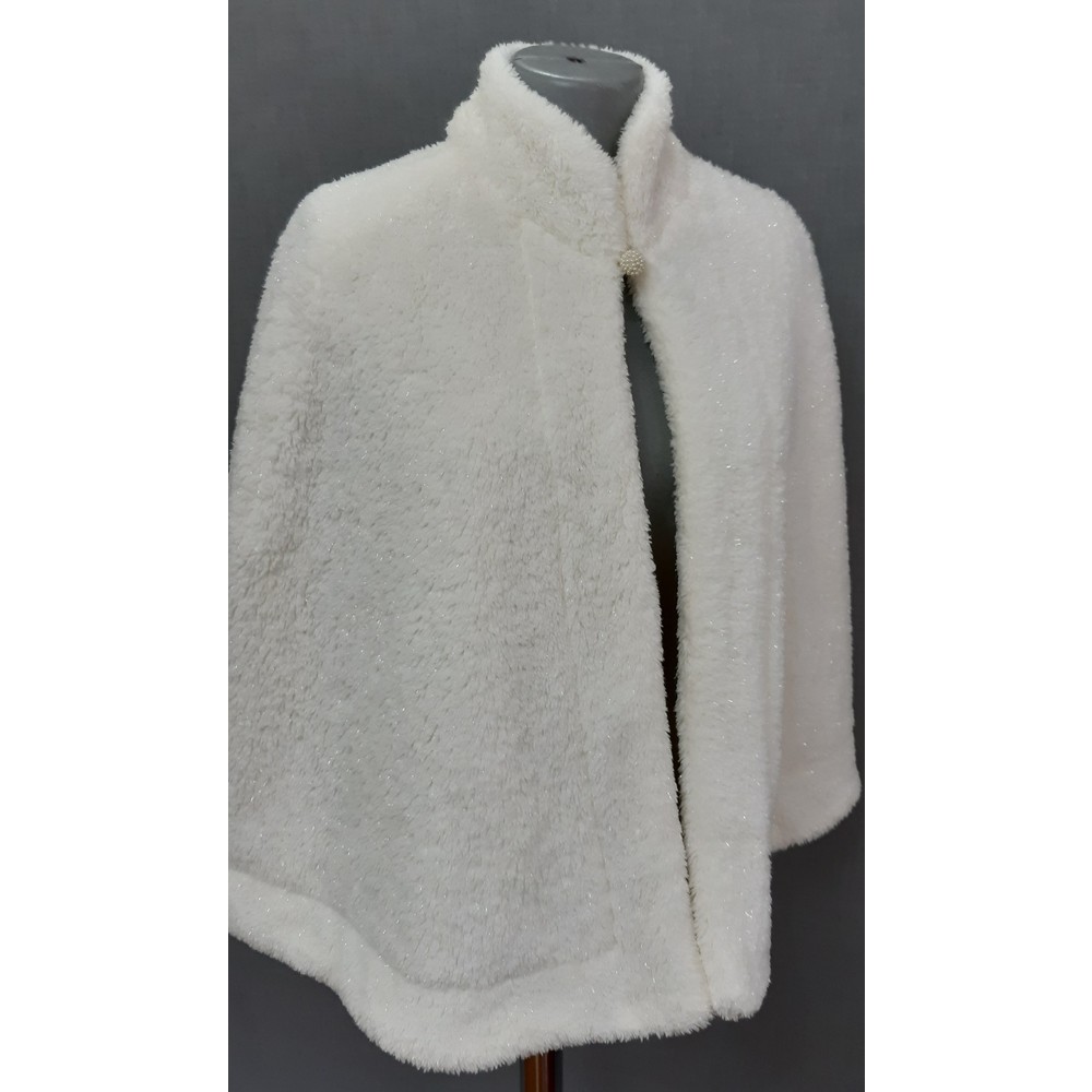 Peluş Kürk Etol Şal Pelerin Uzun Çift Kat 70cm Boy 2 mt.50cm Çapı Adana Gelinlik Suzanna Moda