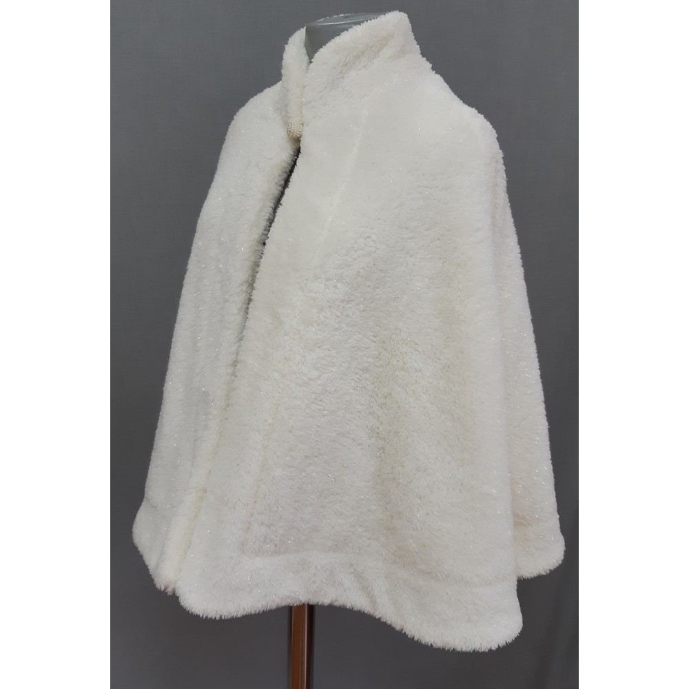 Peluş Kürk Etol Şal Pelerin Uzun Çift Kat 70cm Boy 2 mt.50cm Çapı Adana Gelinlik Suzanna Moda