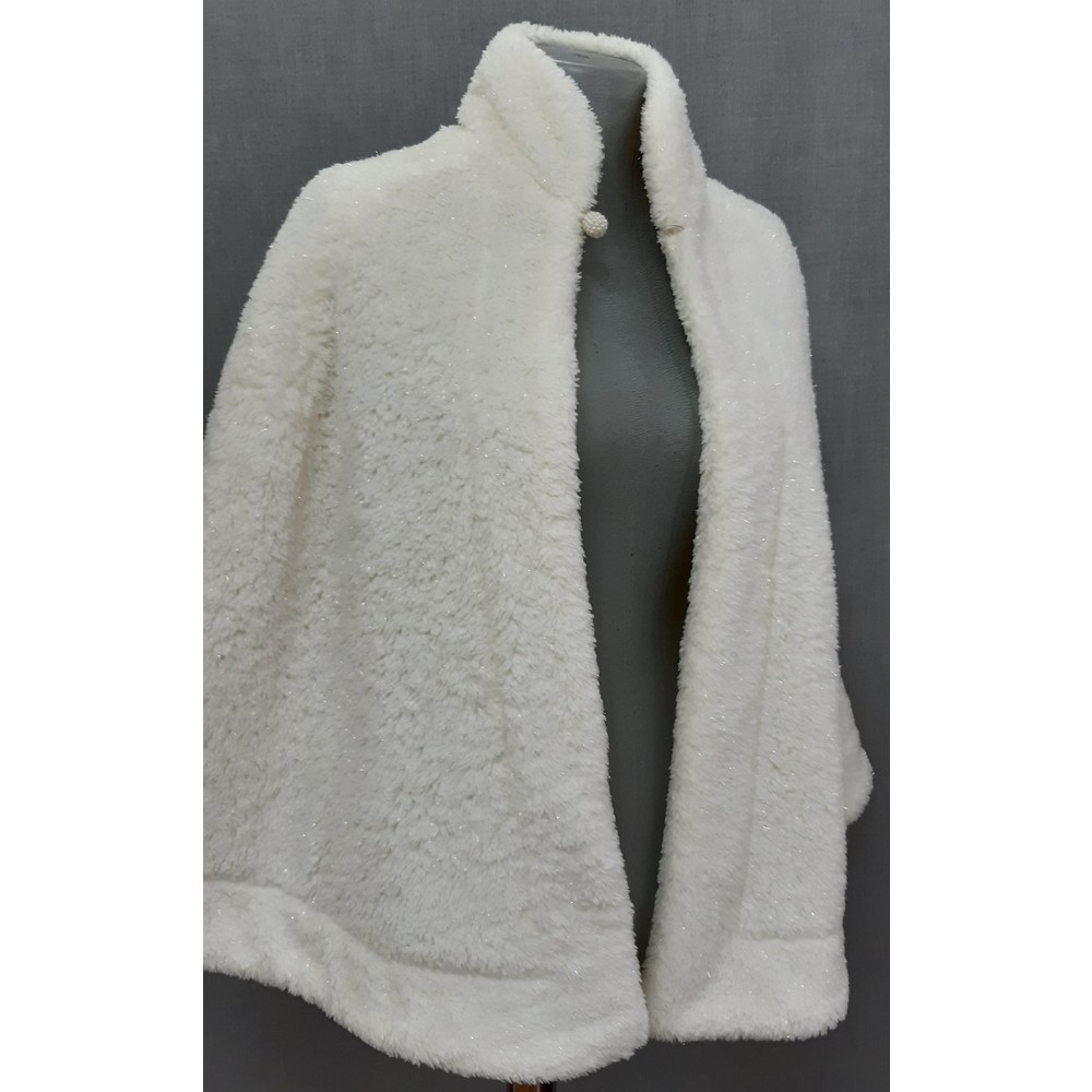Peluş Kürk Etol Şal Pelerin Uzun Çift Kat 70cm Boy 2 mt.50cm Çapı Adana Gelinlik Suzanna Moda