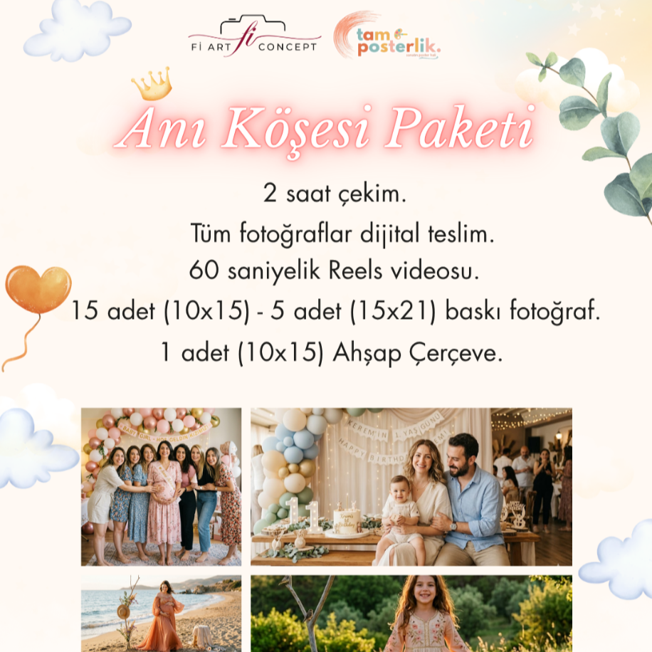 Tamposterlik | Anı Köşesi Paketi