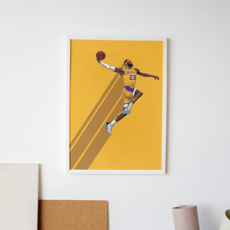 Çizim Kobe Bryant Posteri