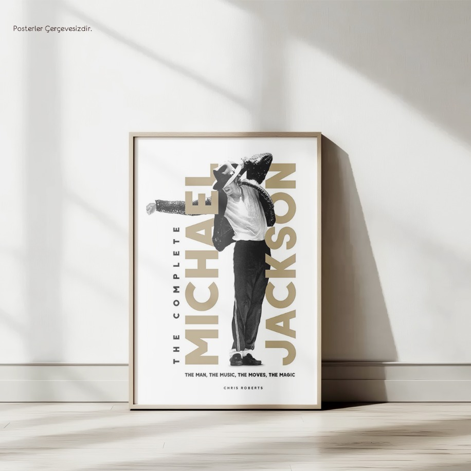 Klasik Pozuyla Michael Jackson Posteri 