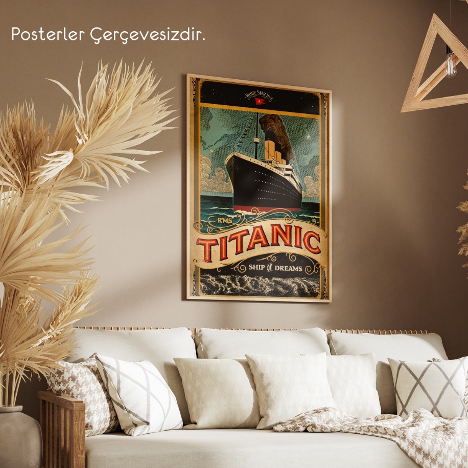 Vintage Titanic Poster