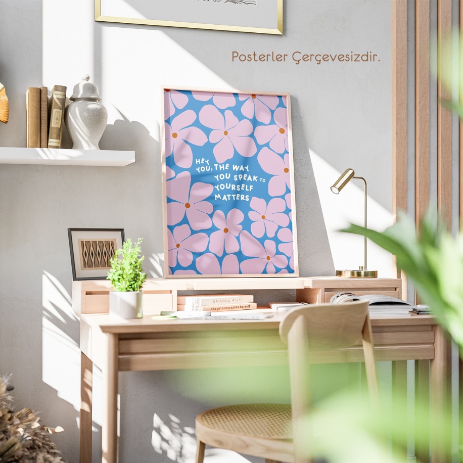 İllüstrasyon Hey You Posteri